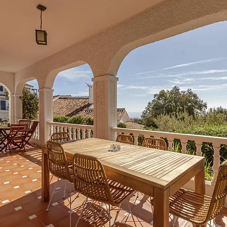 Anna Private Pool Garden Seaview Villa Benalmadena