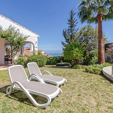 Anna Private Pool Garden Seaview Benalmadena